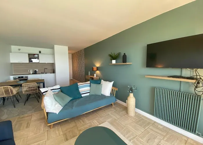 Moderne A Avec Parking Et Vue Ocean - Fr-1-239-1040 *