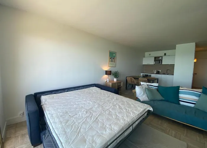 Апартаменты Moderne A Avec Parking Et Vue Ocean - Fr-1-239-1040 Биарриц