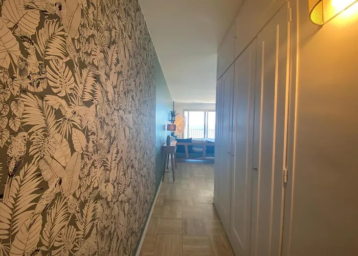 Moderne A Avec Parking Et Vue Ocean - Fr-1-239-1040 Биарриц